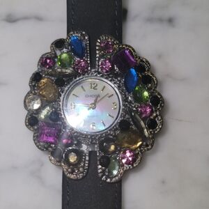 Chico's Multi-Color Stone Watch
